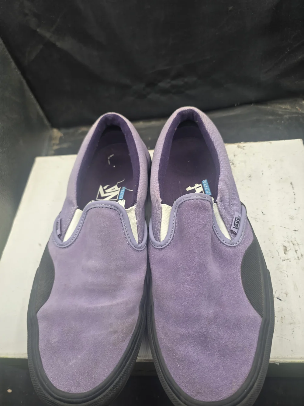 Vans Slip-On Sneakers in Lavender Purple